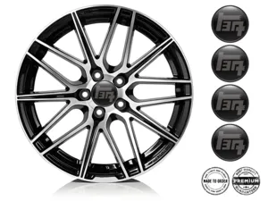 Toyota TRD Insignias de Rueda Estilo Pegatinas de Epoxi Premium